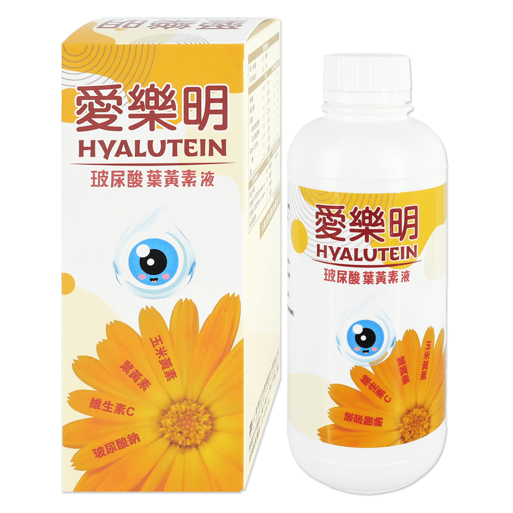 HYALUTEIN 愛樂明 玻尿酸葉黃素液 500ML